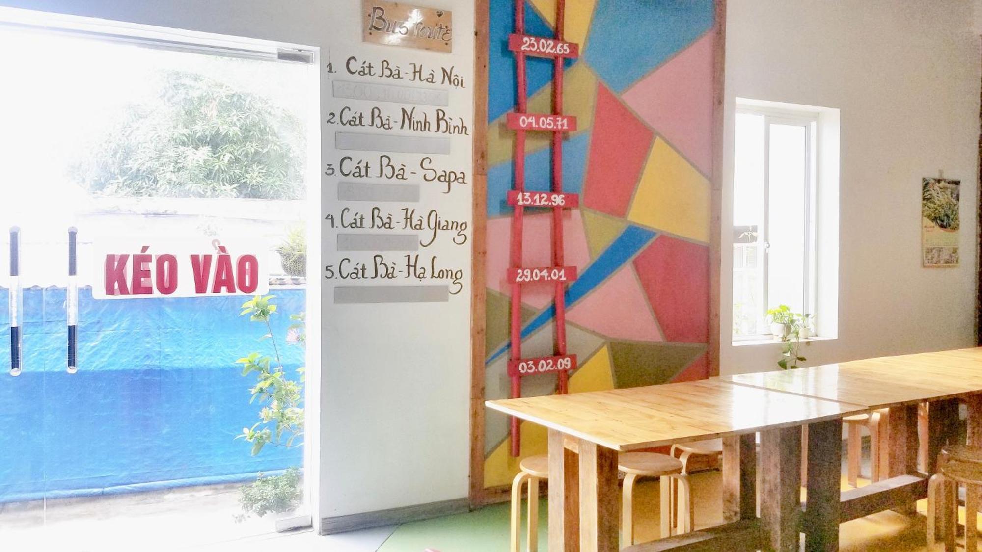 Domik Homestay - Cat Ba Dong Khe Sau Exterior photo